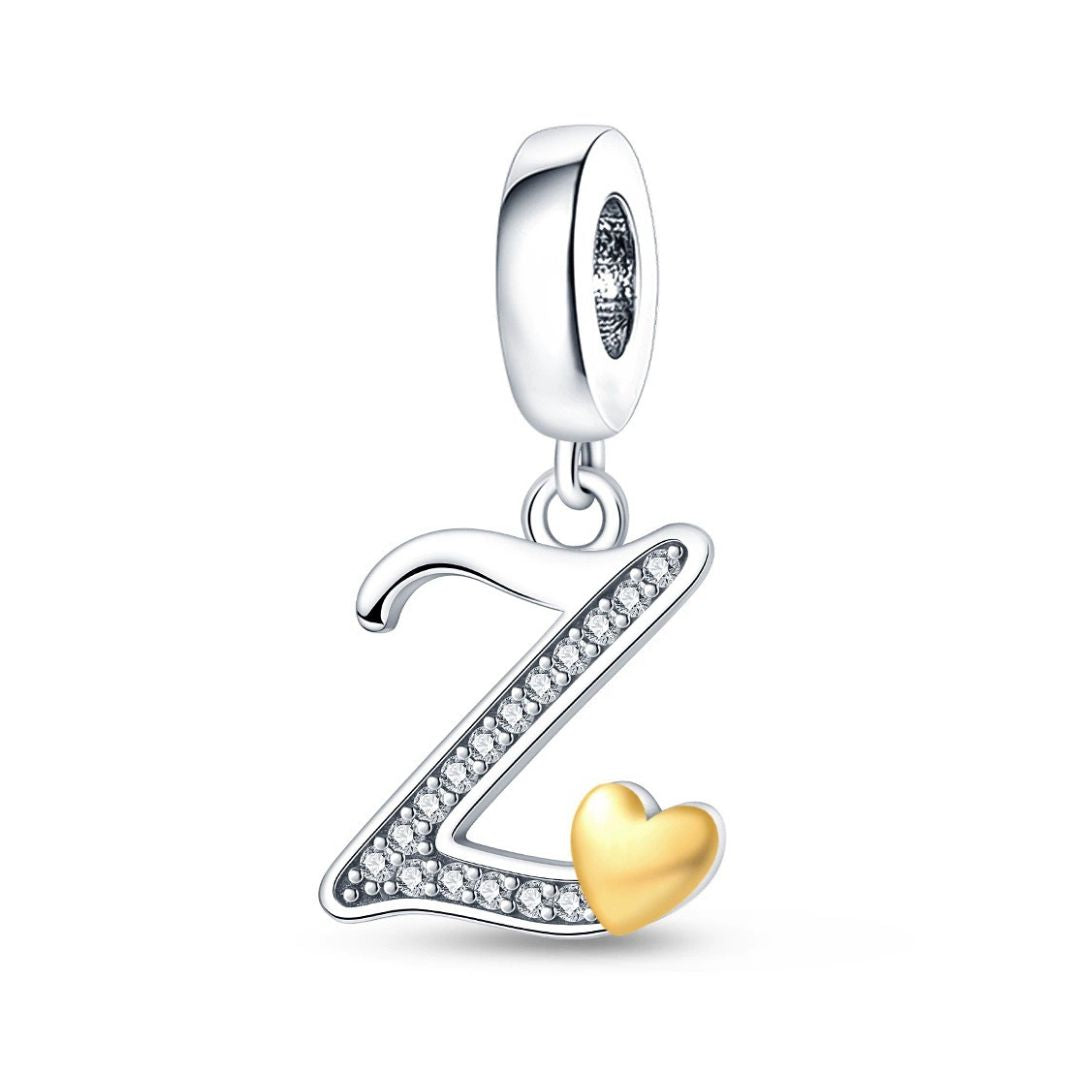 Charm inicial cursiva