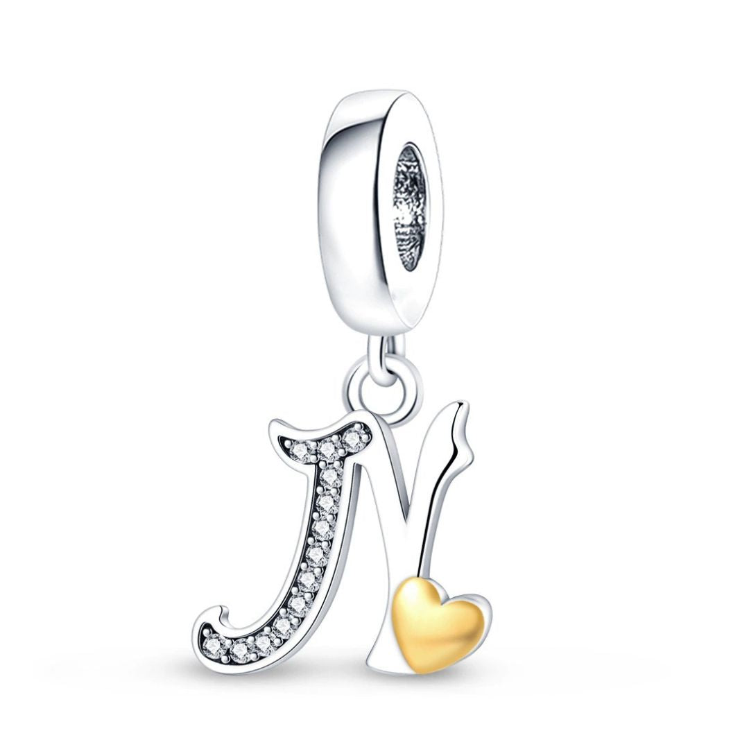 Charm inicial cursiva
