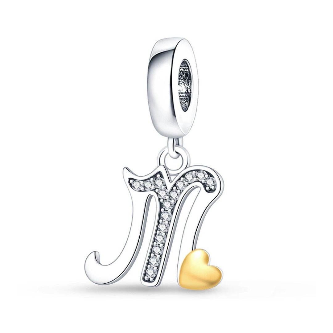 Charm inicial cursiva