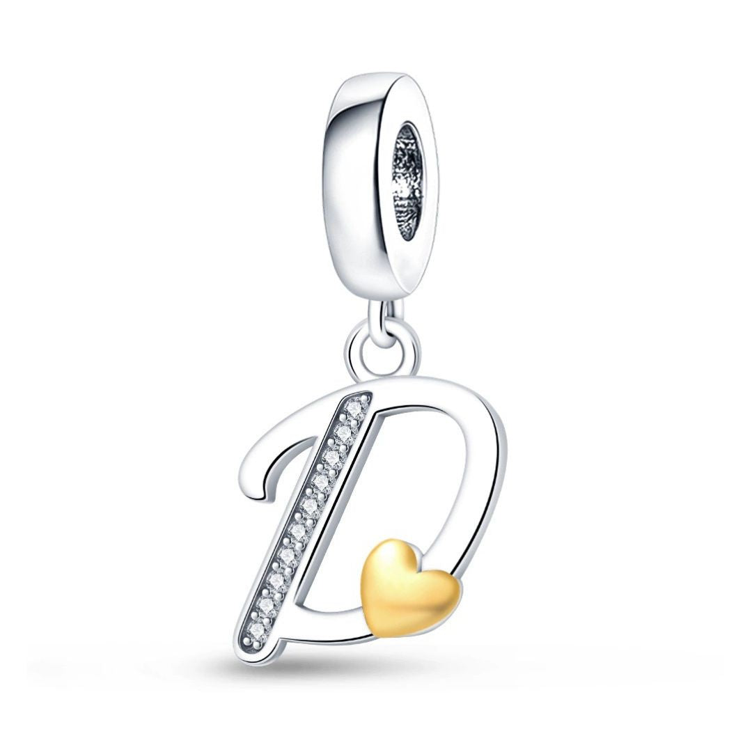 Charm inicial cursiva
