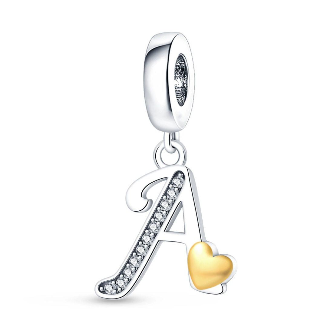 Charm inicial cursiva