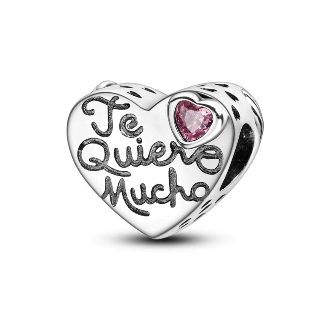 Charm "te amo mucho"