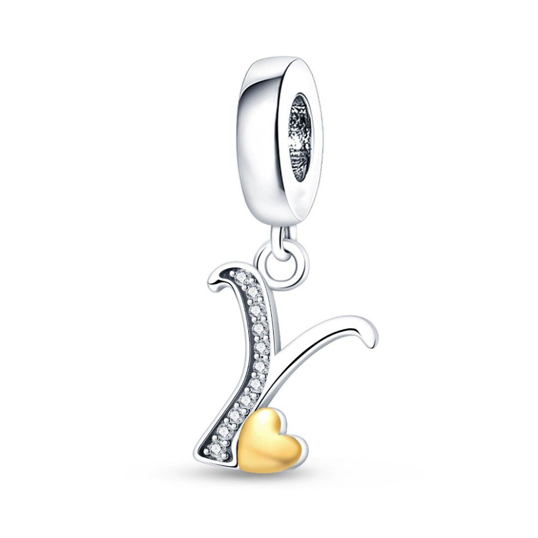 Charm inicial cursiva
