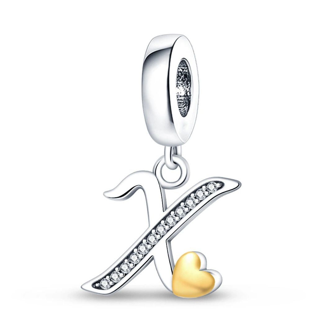 Charm inicial cursiva