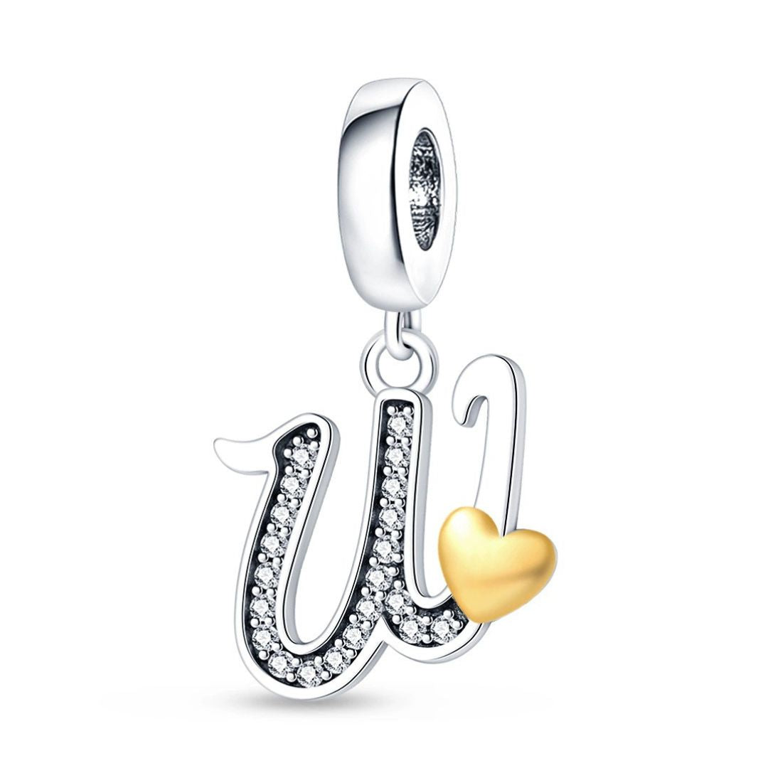Charm inicial cursiva