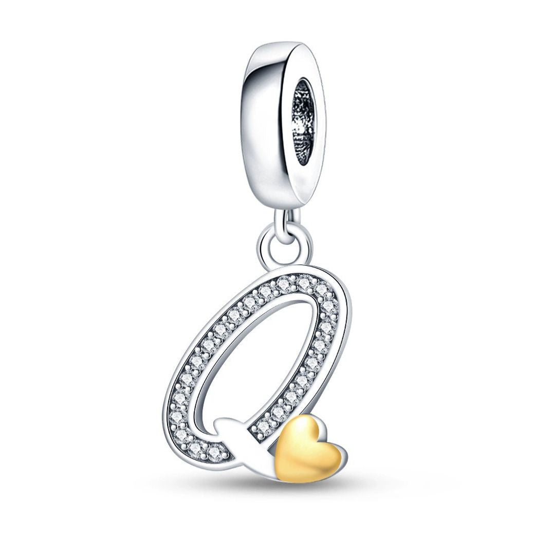 Charm inicial cursiva