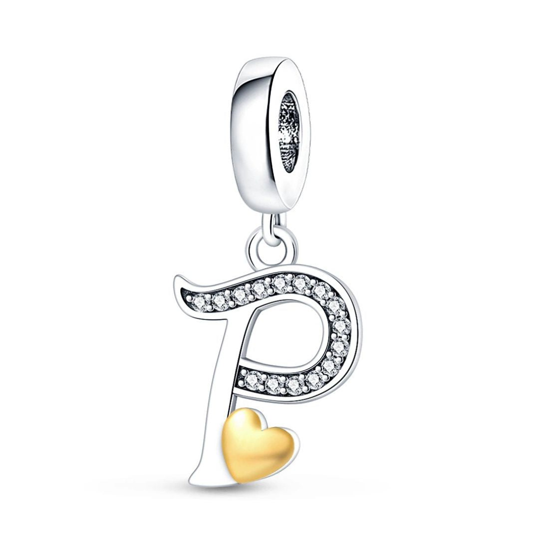 Charm inicial cursiva