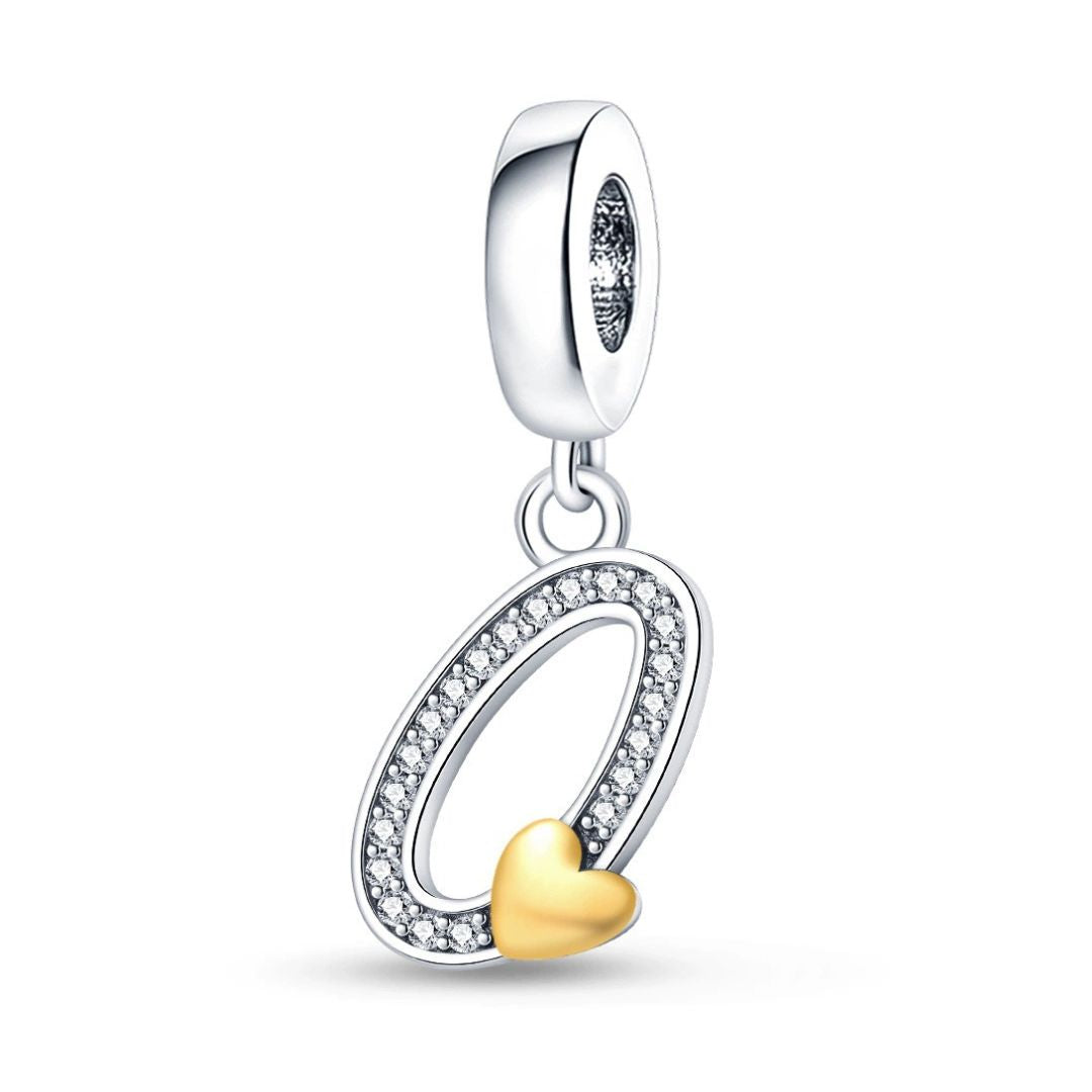 Charm inicial cursiva