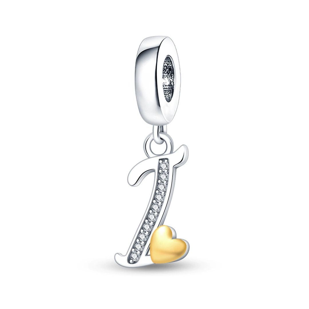 Charm inicial cursiva