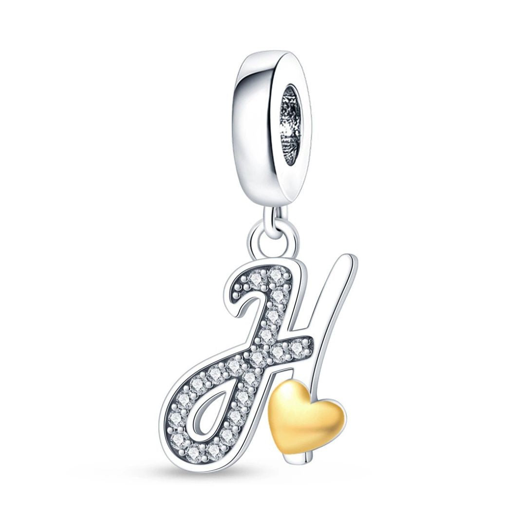 Charm inicial cursiva