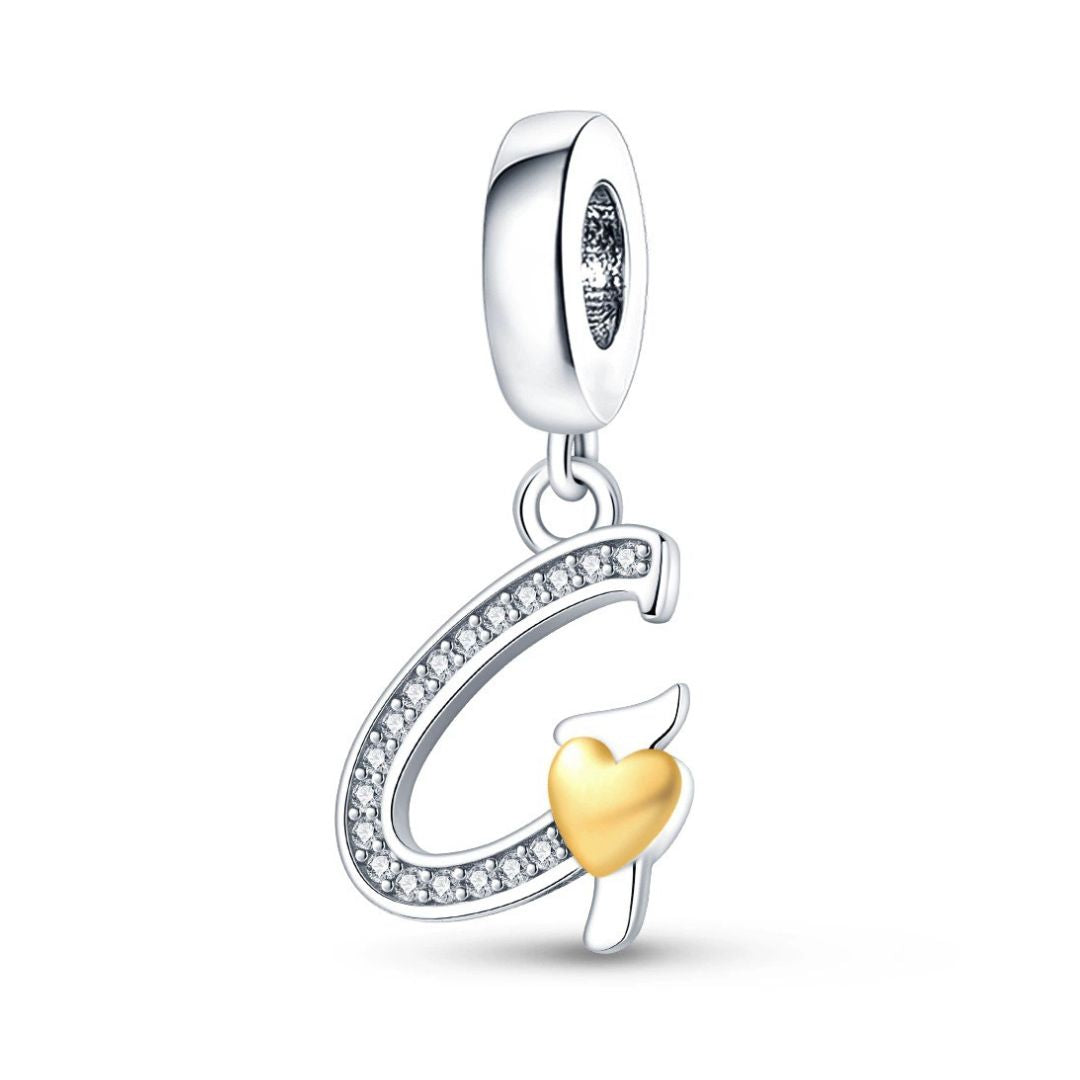 Charm inicial cursiva