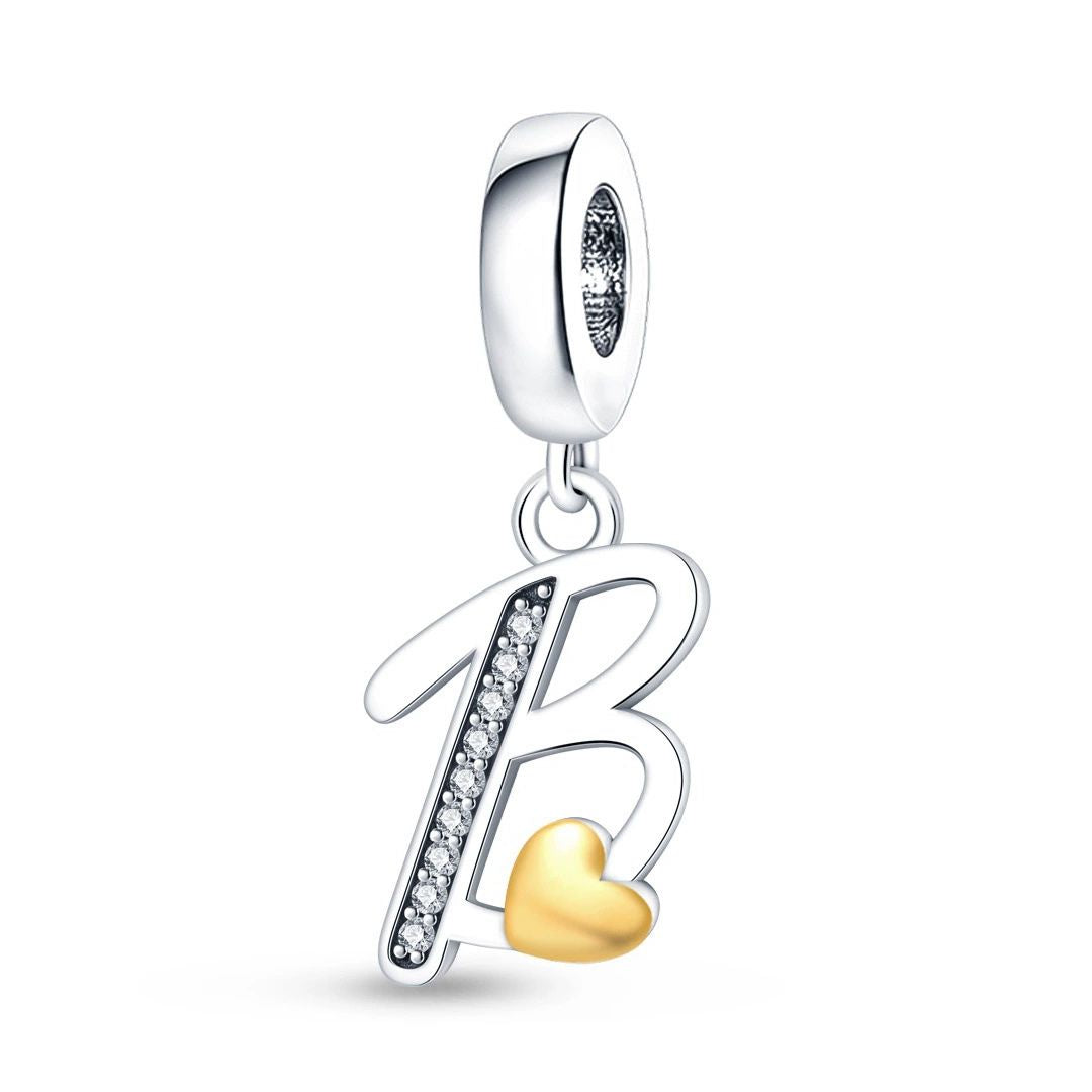 Charm inicial cursiva