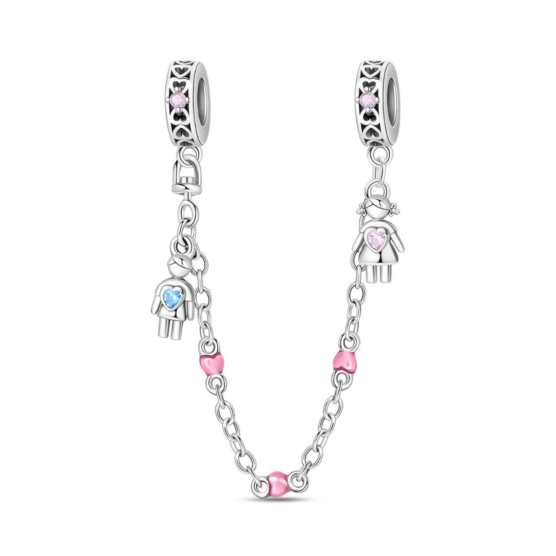 Cadena de seguridad Boy & Girl