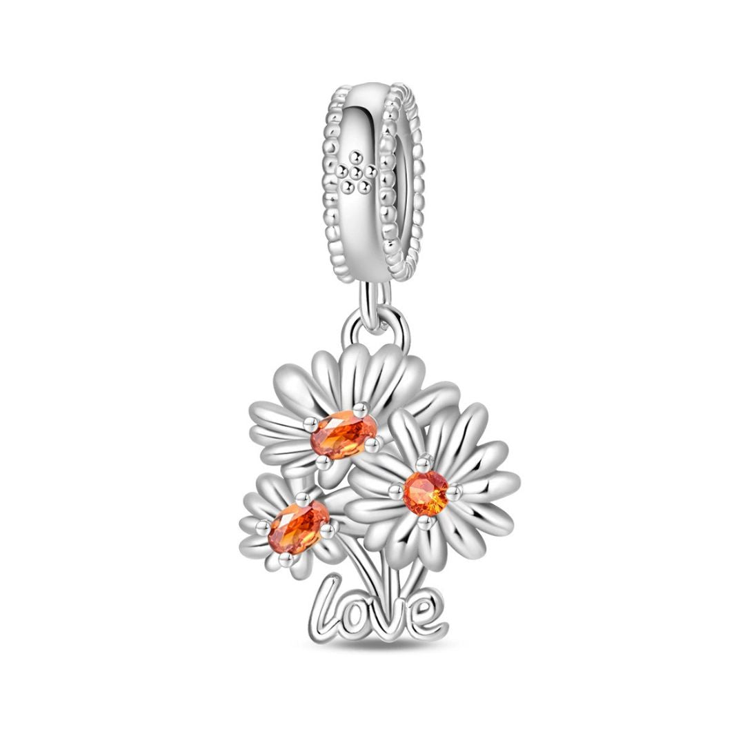 Charm girasol del amor