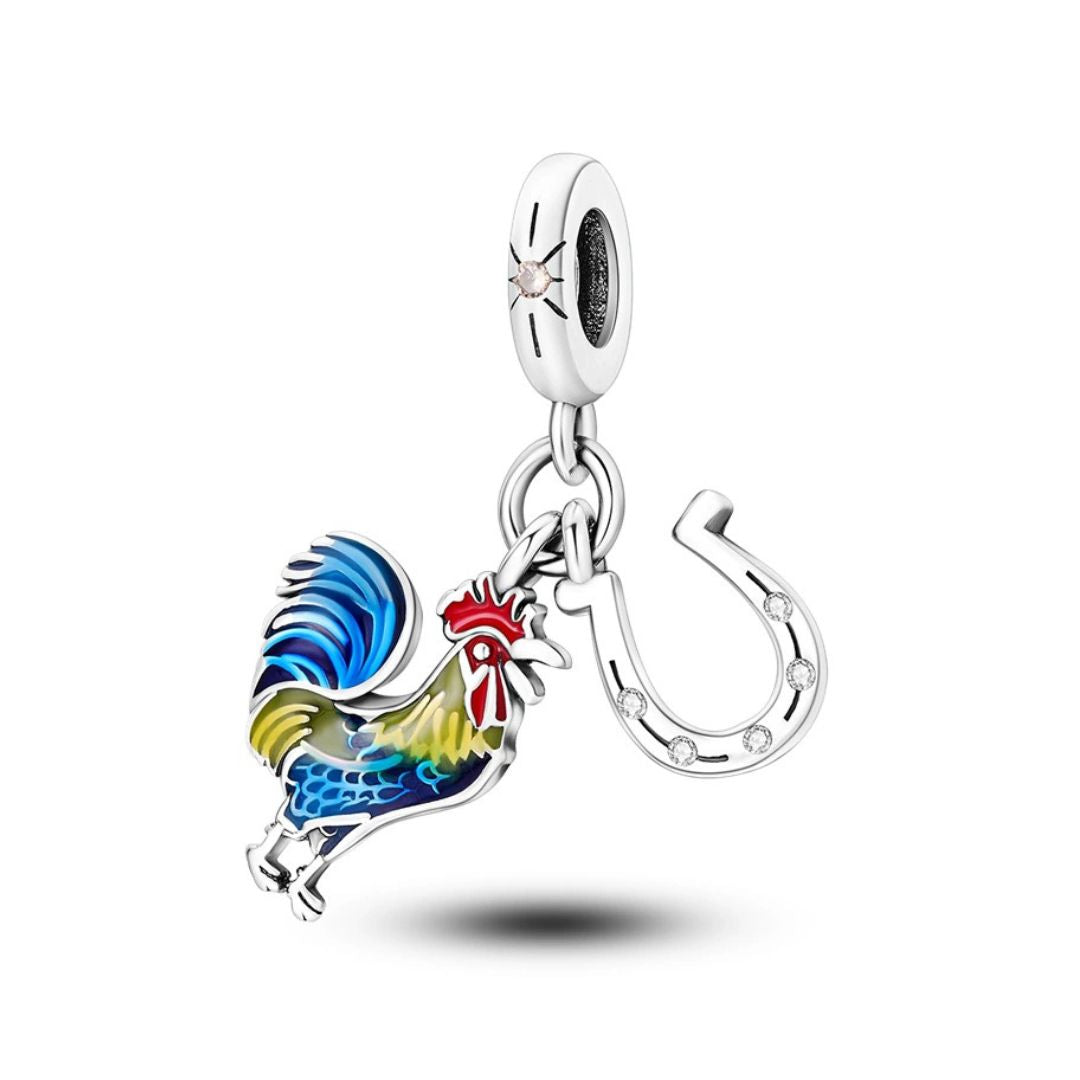 Charm gallo de la suerte