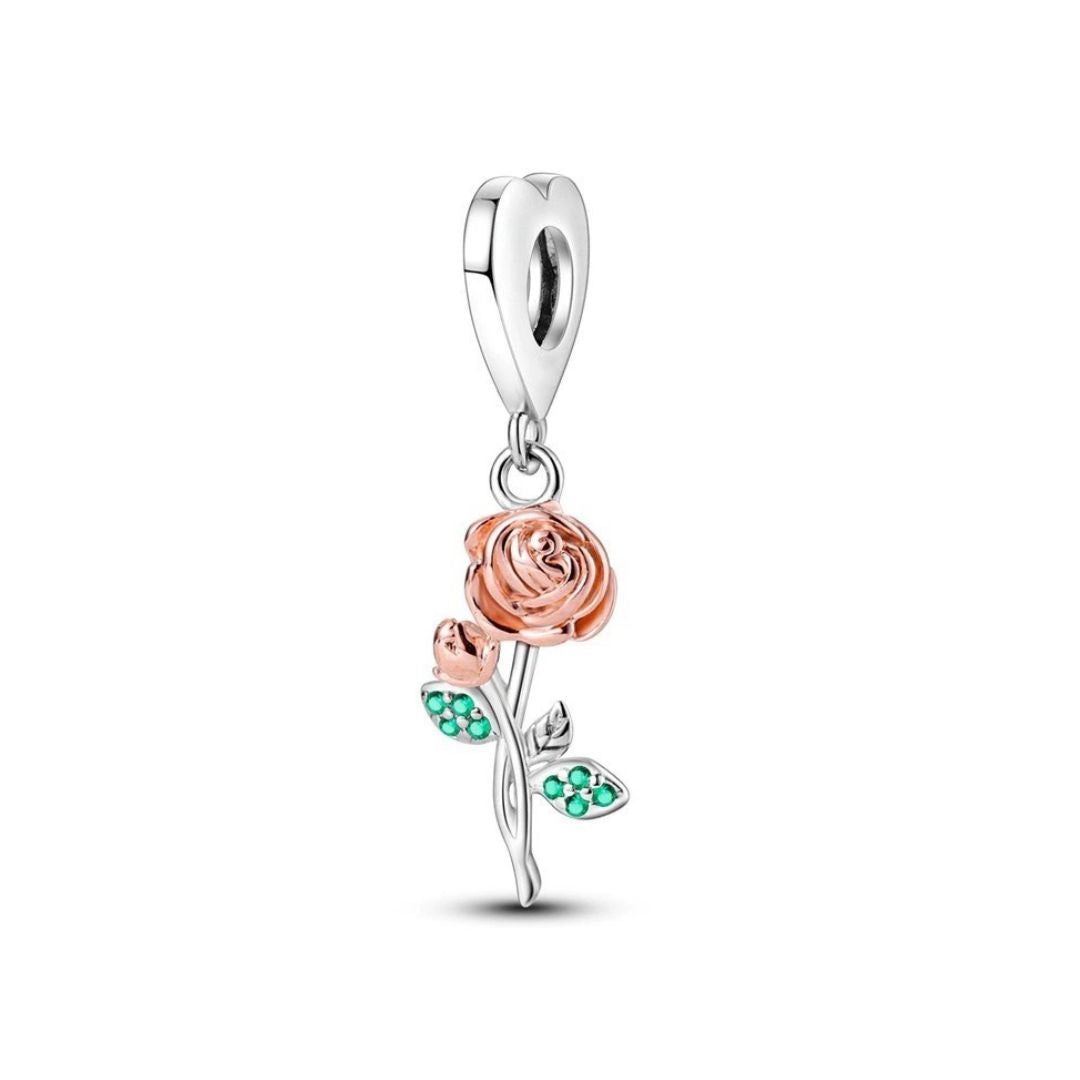 Charm Rosa vermelha