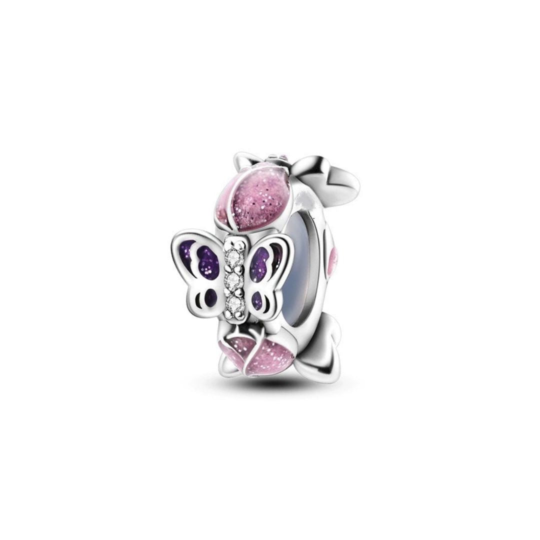 Charm separador mariposa