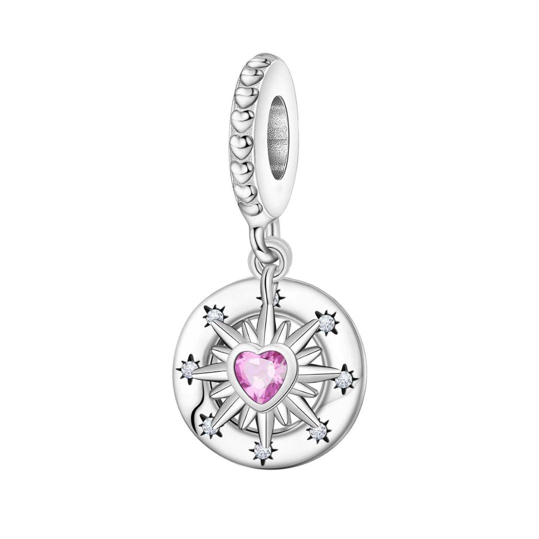 Charm brújula del amor