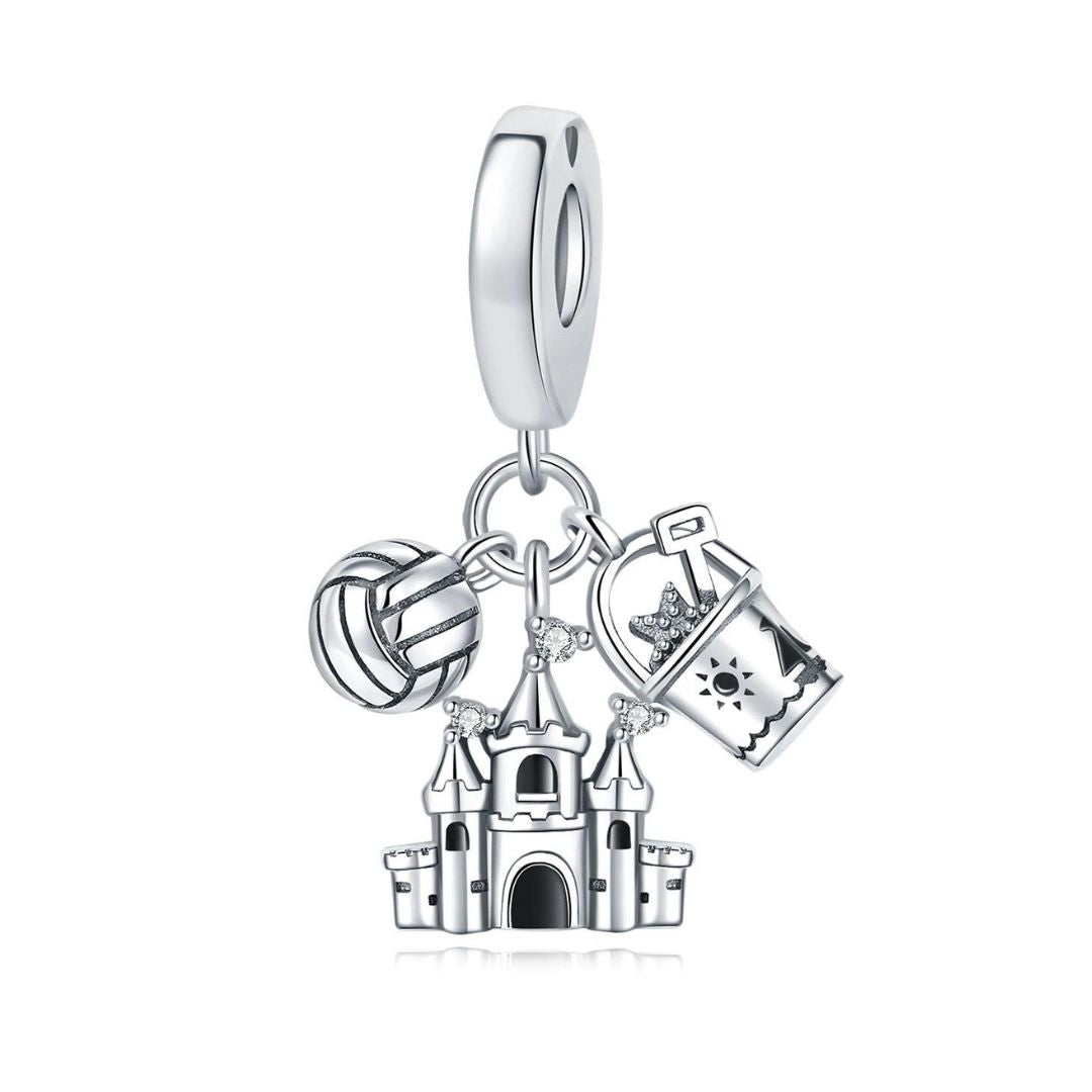 Charm castelo de areia